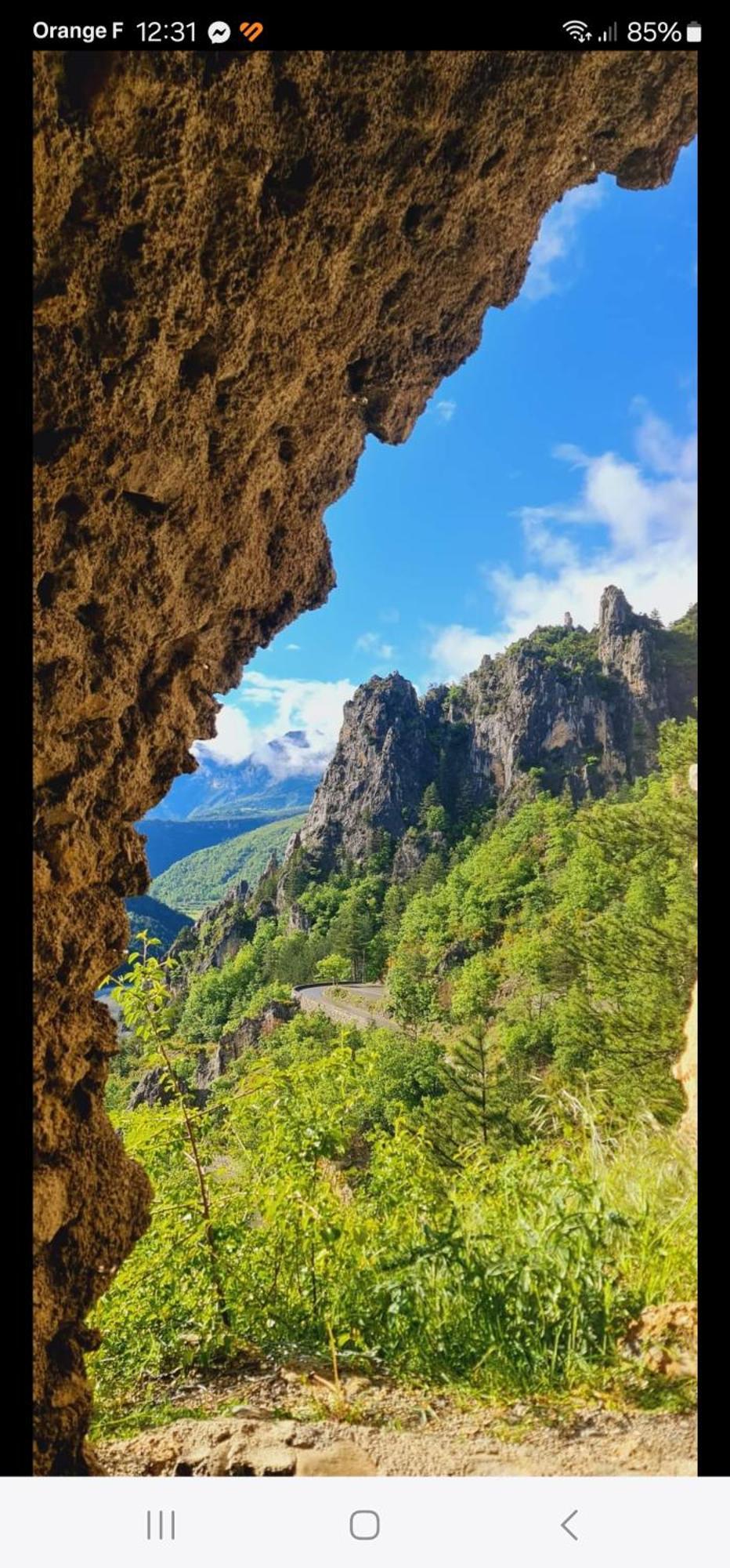 Chambre Aux Gorges De Daluis Guillaumes Exterior photo